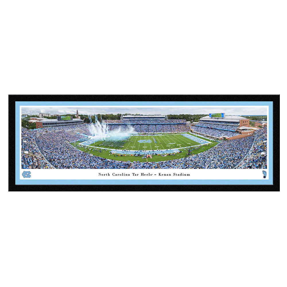 Latitude Run® Baynton " North Carolina Tar Heels Kenan Stadium " by James Blakeway Wayfair